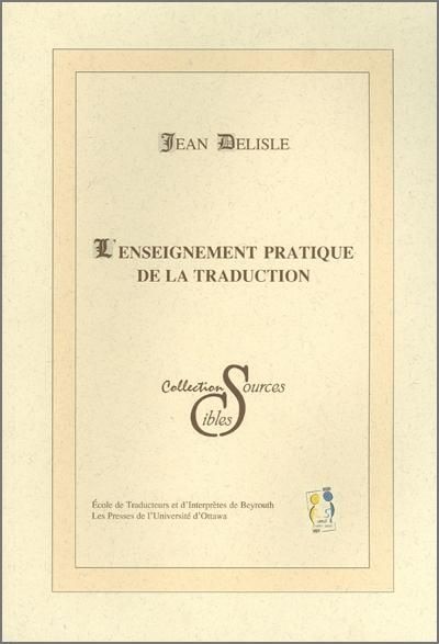 Front cover_L' enseignement pratique de la traduction