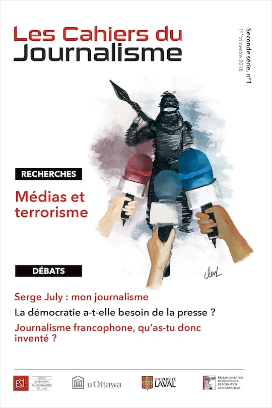 Front cover_Les Cahiers du Journalisme, V.2, NO3