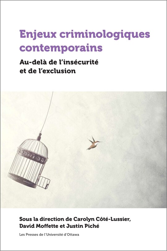 Couverture_Enjeux criminologiques contemporains : au-delà de l'insécurité et de l'exclusion