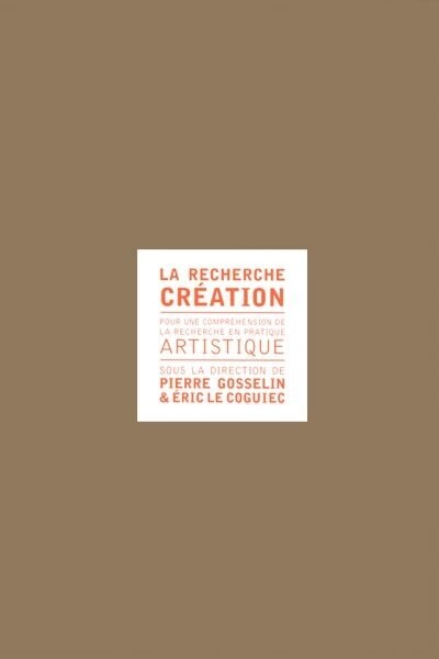 Front cover_Recherche création La