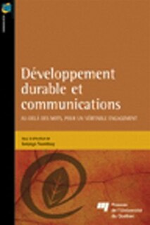 Front cover_Développement durable et communications