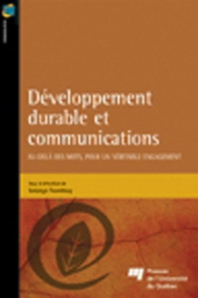 Front cover_Développement durable et communications