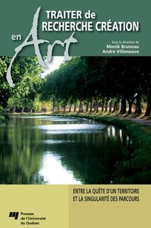 Front cover_Traiter de recherche création en art
