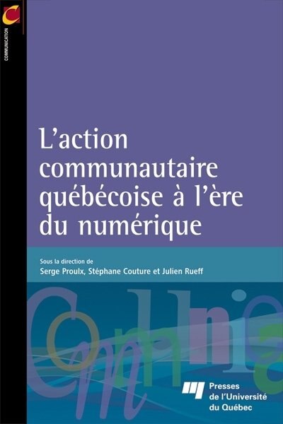 Front cover_L'action communautaire québécoise à l'ère du numérique