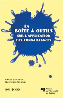 Front cover_Boîte à outils sur l'application des connaissances