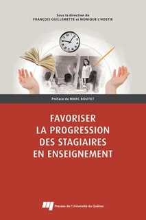 Front cover_Favoriser la progression des stagiaires en enseignement