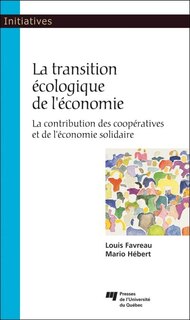 Couverture_La transition écologique de l'économie