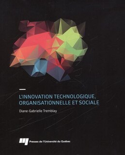 Front cover_L' innovation technologique, organisationnelle et sociale