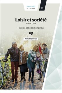 Front cover_Loisir et société