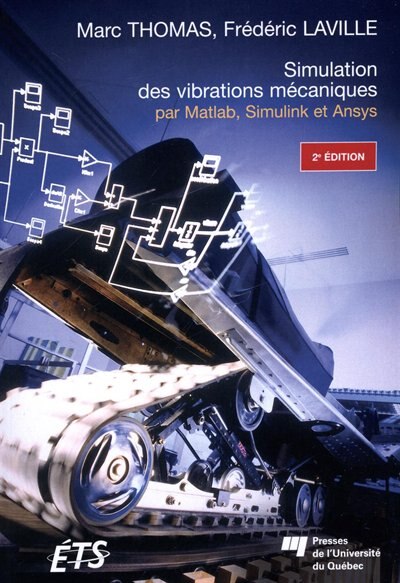 Front cover_Simulation des vibrations mécaniques par Matlab, Simulink et Ansys
