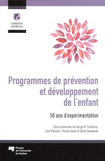 Front cover_Programmes de prévention et développement de l'enfant : 50 ans d'expérimentation