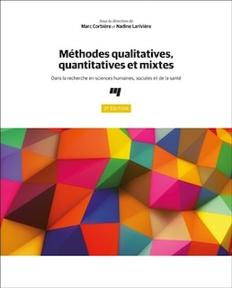 Couverture_Méthodes qualitatives, quantitatives et mixtes : dans la recherche en sciences humaines, sociales et de la santé
