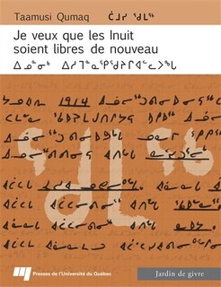 Couverture_Je veux que les Inuit soient libres de nouveau