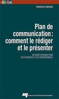 Front cover_Plan de communication