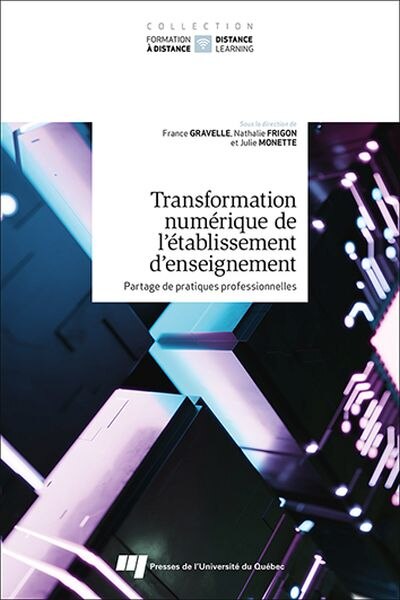 Front cover_Transformation numérique de l'établissement d'enseignement : partage de pratiques professionnelles