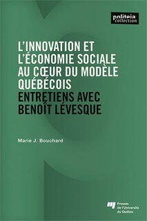 Couverture_L'innovation et l'économie sociale au coeur du modèle québécois