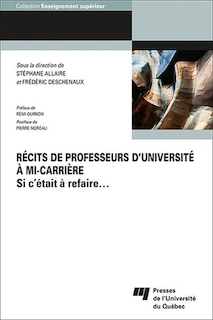 Front cover_Récits de professeurs d’université à mi-carrière : Si c'était à refaire...