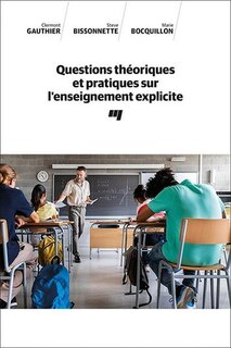 Front cover_Questions théoriques et pratiques sur l'enseignement explicite