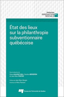 Couverture_État des lieux sur la philanthropie subventionnaire québécoise