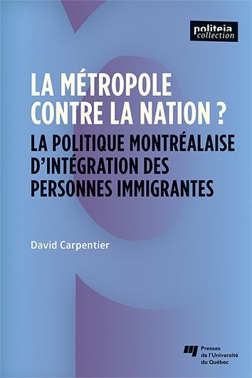 Front cover_La métropole contre la nation?
