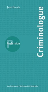 Front cover_Profession criminologue