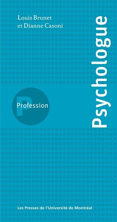 Front cover_Profession, psychologue
