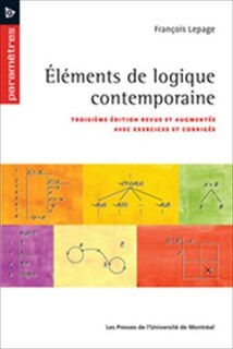 Front cover_Éléments de logique contemporaine