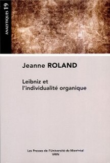 Couverture_Leibniz et l'individualité organique