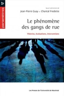 Couverture_Le phénomène des gangs de rue