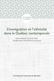 Front cover_L' immigration et l'ethnicité dans le Québec contemporain
