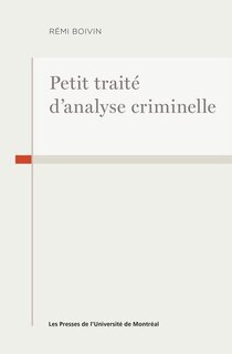 Couverture_Petit traité d'analyse criminelle