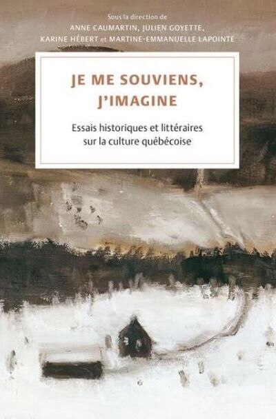 Front cover_Je me souviens, j’imagine