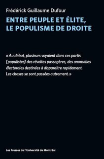 Couverture_Entre peuple et élite, le populisme de droite