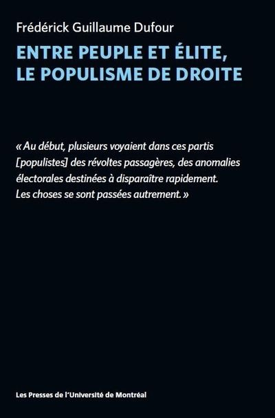 Couverture_Entre peuple et élite, le populisme de droite