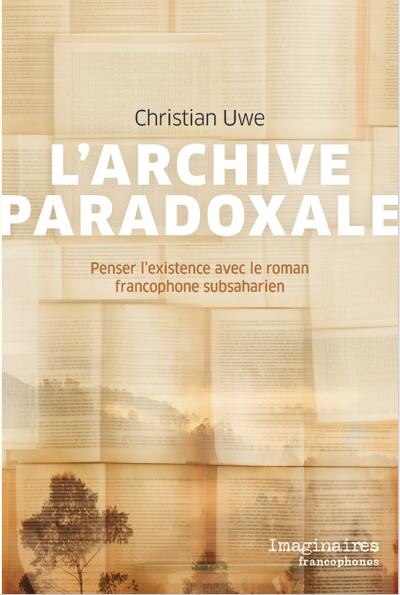 Couverture_L' archive paradoxale
