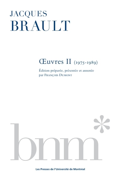 Front cover_Œuvres II (1975-1989)