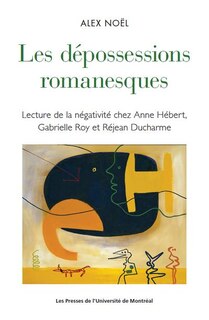 Front cover_Les dépossessions romanesques
