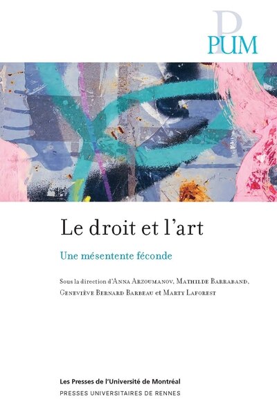 Couverture_Le droit et l'art
