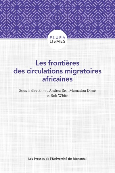 Front cover_Les frontières des circulations migratoires africaines