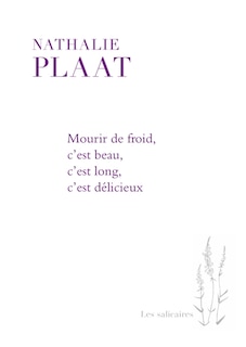 Front cover_Mourir de froid, c'est beau, c'est long, c'est délicieux