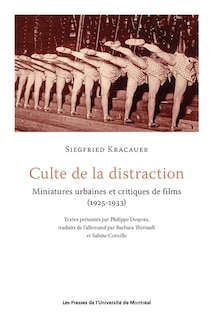 Front cover_Culte de la distraction : miniatures urbaines et critiques de films