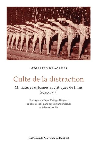 Front cover_Culte de la distraction : miniatures urbaines et critiques de films