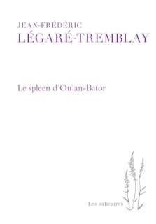 Couverture_Le spleen d'Oulan-Bator
