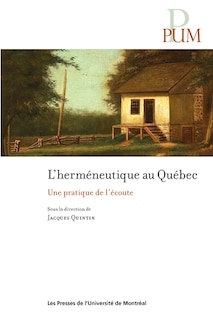 Couverture_L' herméneutique au Québec