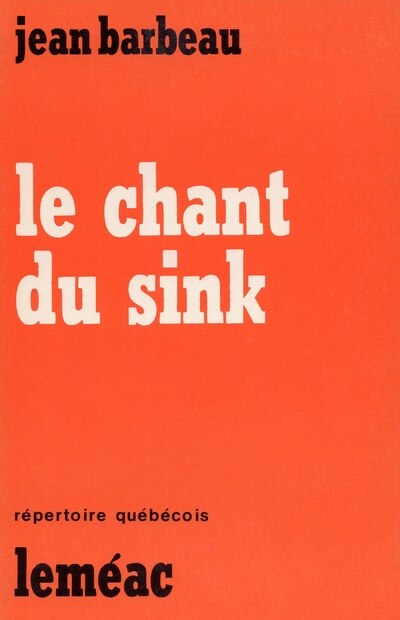 Front cover_Le chant du Sink