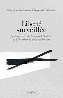 Front cover_Liberté surveillée