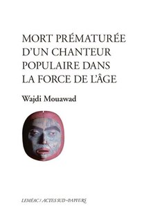 Front cover_Mort prématurée d'un chanteur populaire dans la force de l'âge