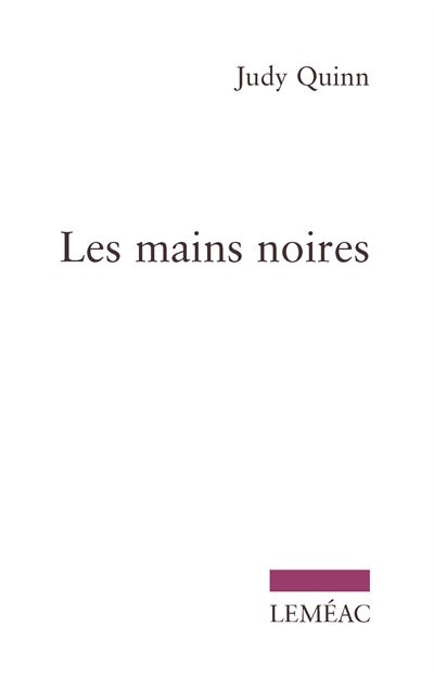 Front cover_Les mains noires