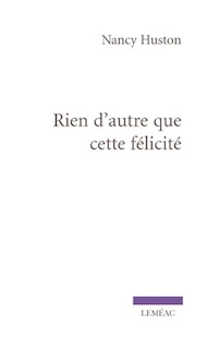 Front cover_Rien D'autre Que Cette Félicité