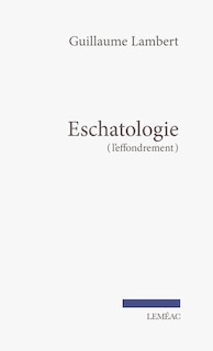 Front cover_Eschatologie
